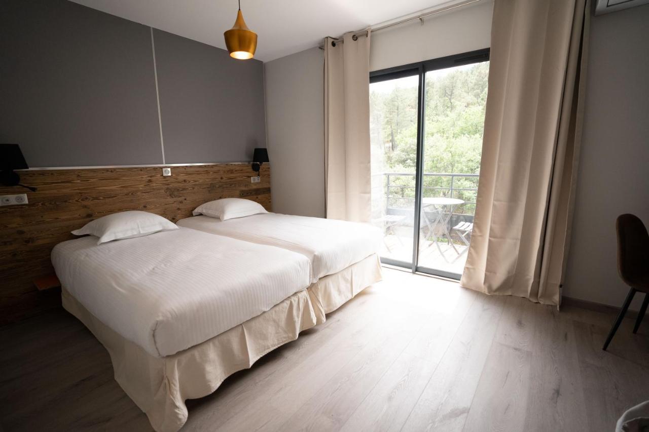 Hotel Les Vignes Chassiers Luaran gambar